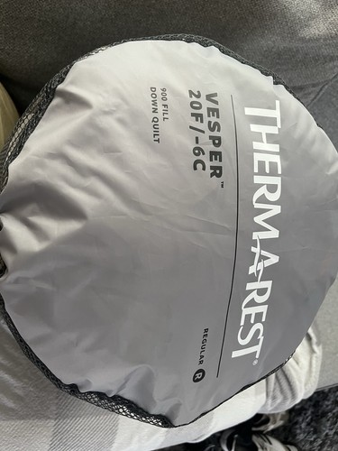 Thermarest vesper 20f down - thermarest, 20f/-6c