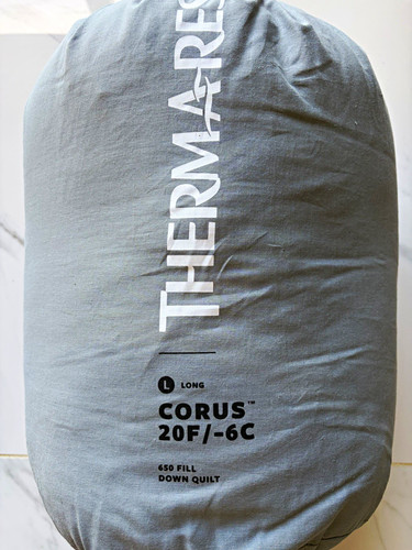 Therm rest corus - therm-a-rest, 20f/-6c